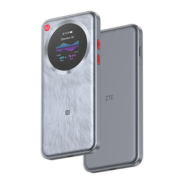 ZTE unveils U30 Pro 5G Router portable Wi-Fi - SILVER