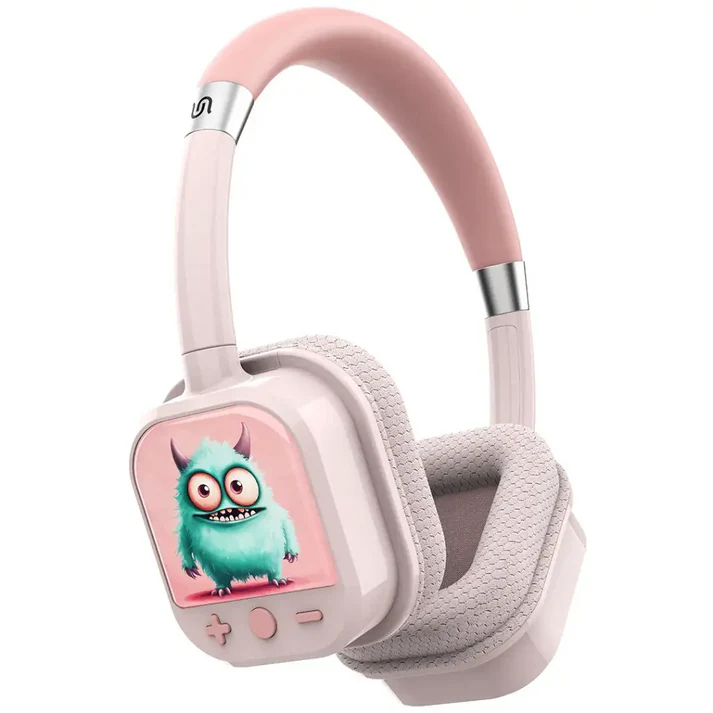 PDSTC303PK | Porodo Soundtec Yotowave Kids Wireless Headphone | Pink