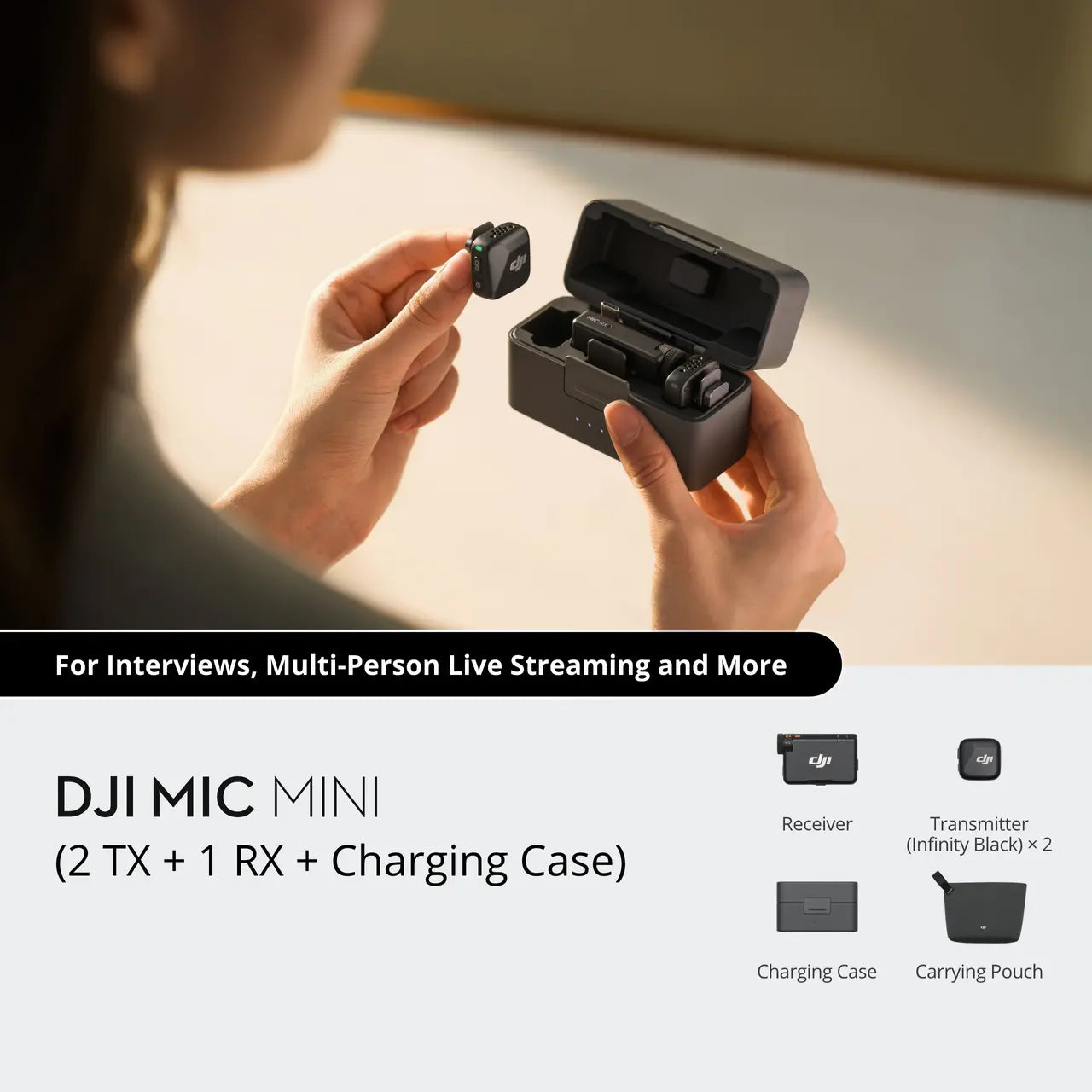 DJI Mic Mini 2 (1 TX + 1 RX)