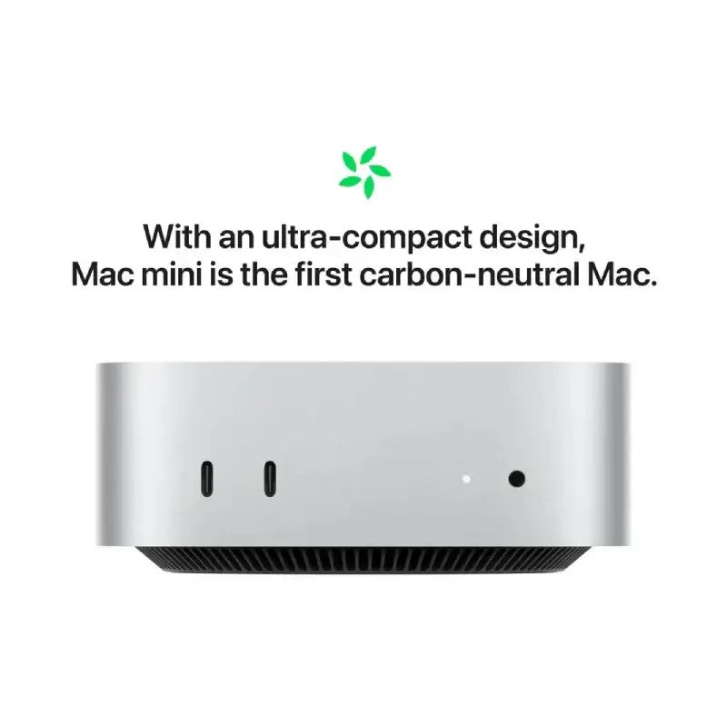 Apple Mac Mini - M4 Pro / 12-Core CPU / 16-Core GPU / 24GB RAM / 512GB SSD / Silver / 1YW - GulfStore.com