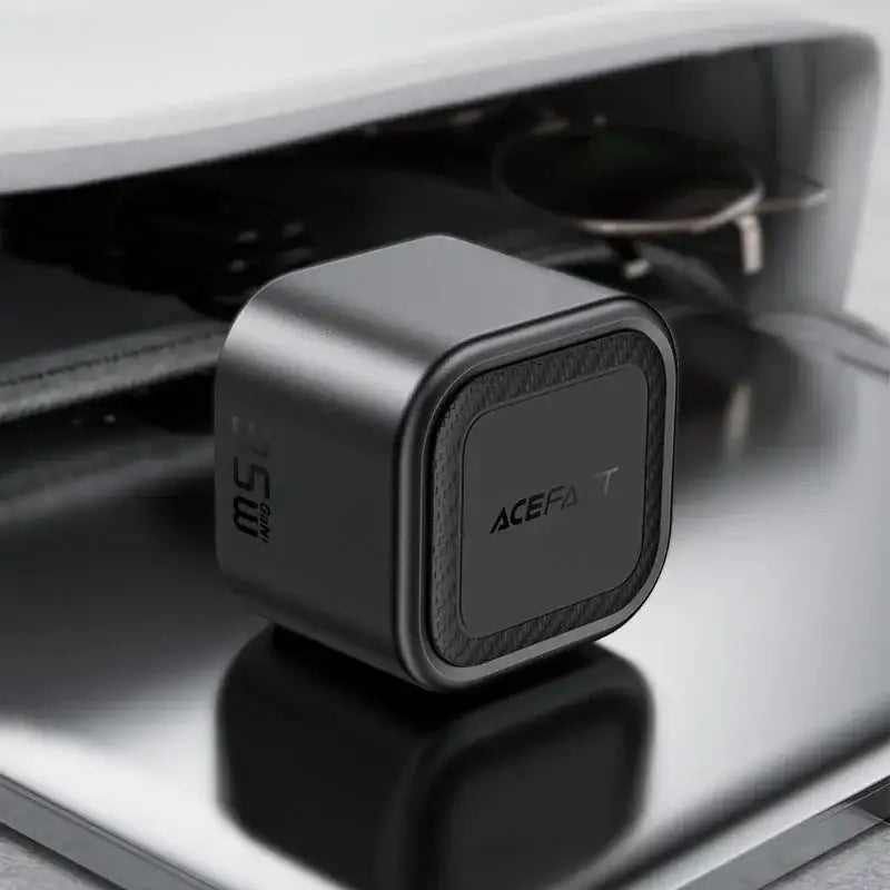 AceFast | 18499 | A120 | PD35W Folding Gan (A+C) Charger Display Set (P5) Metal Gray| UK | Black - GulfStore.com