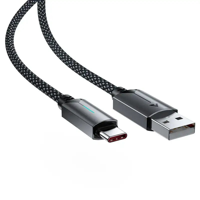 AceFast | 18475 | C19-04 | Usb A To Usb C Fast Charging Data Cable | Black - GulfStore.com