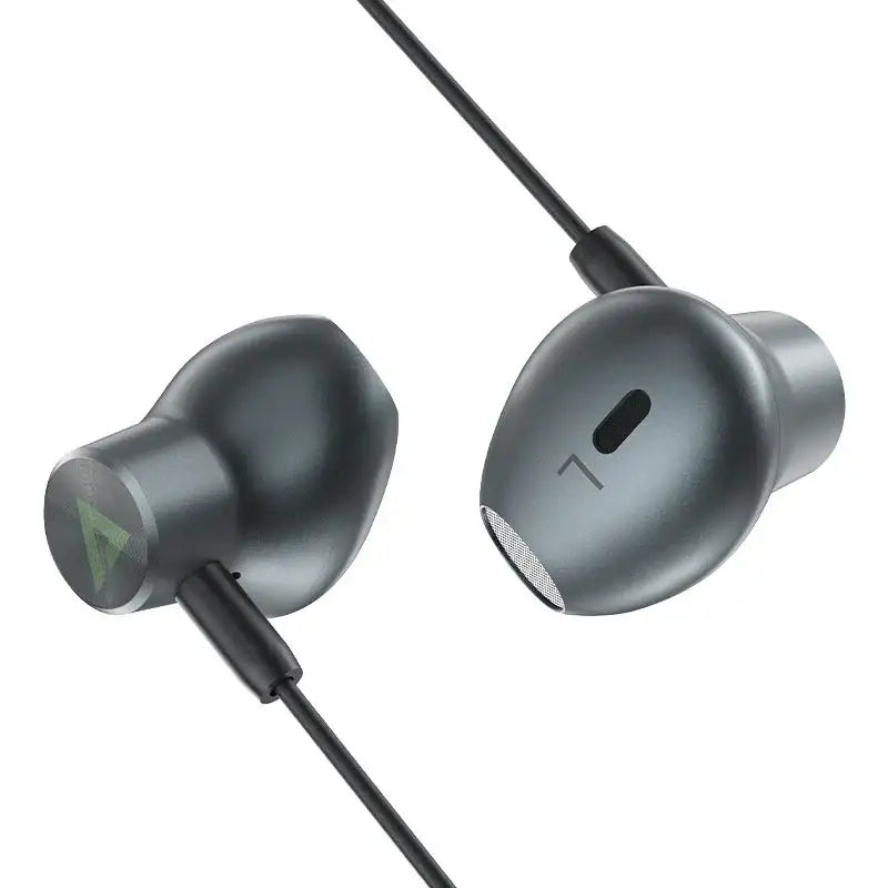 AceFast | 15919 | L2 | Usb C Wired Earphones | Black - GulfStore.com