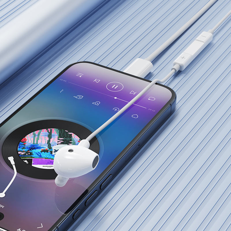 AceFast | 18577 | L9 Wired Earphone | White