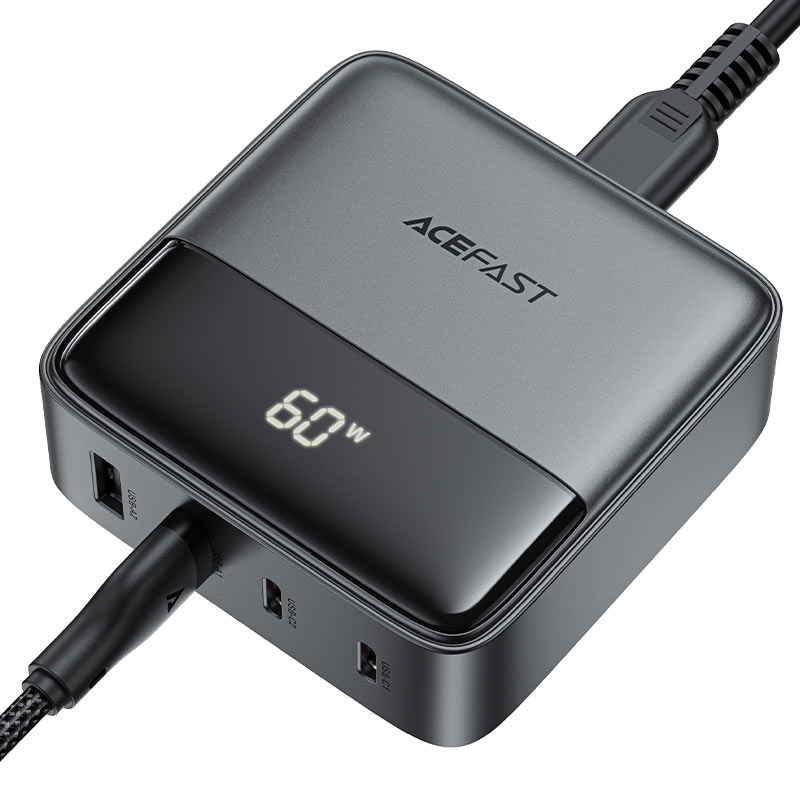 AceFast | 18574 | Z6 Desktop Power Station | PD65W GaN | 2xUSB-C+2xUSB-A |UK