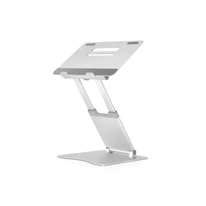Adjustable Laptop Riser Aluminum 10-15.6inch Laptop Notebook Tablet Foldable Stand - Silver - GulfStore.com