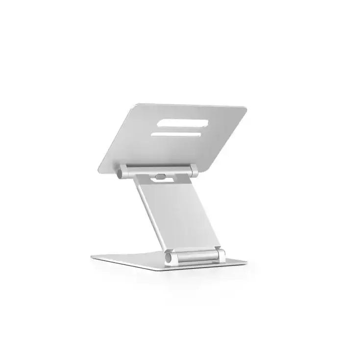 Adjustable Laptop Riser Aluminum 10-15.6inch Laptop Notebook Tablet Foldable Stand - Silver - GulfStore.com