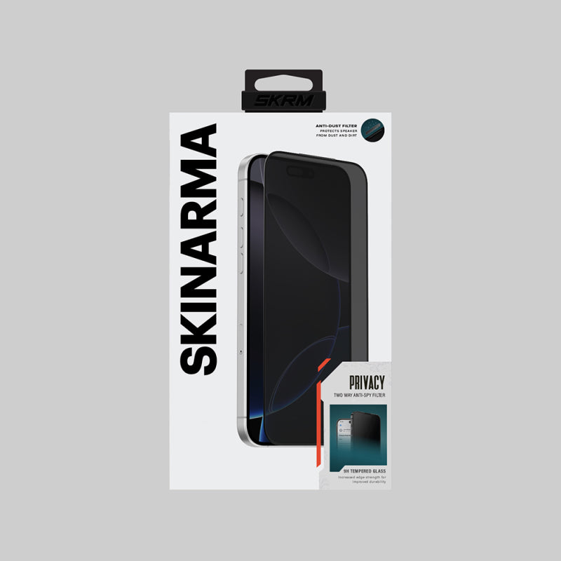 SKINARMA IPHONE 17 PRO (2025) 6.3 GLASS SCREEN PROTECTOR - PRIVACY