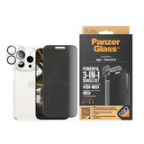 310103811 , PanzerGlass iPhone 15 Pro 6.1"| 360 Bundle with D3O® | Privacy - B1173+P2810 - GulfStore.com