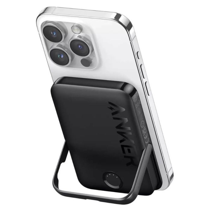 B1618H11-6 | باور بانك أنكر ماج جو 5000 مللي أمبير في الساعة، شحن لاسلكي مغناطيسي | عبوة من 2