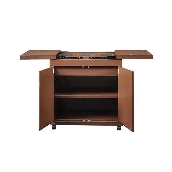 Elite Food Warmer Trolley-2 shelves-3 Plates - GulfStore.com