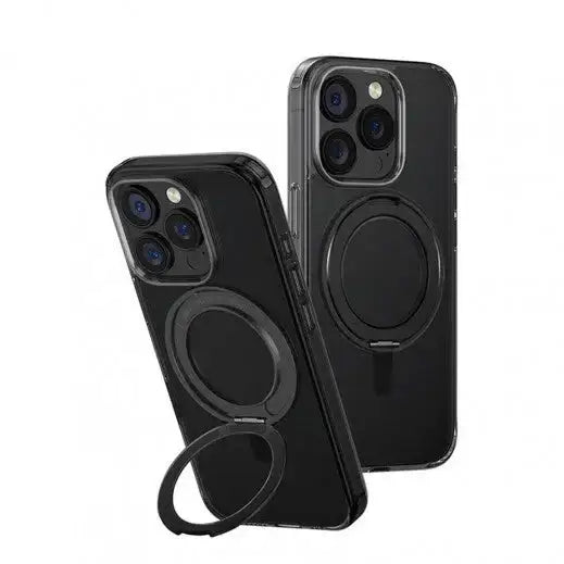 UNIQ HYBRID IPHONE 16 PRO (2024) 6.9 MAGCLICK CHARGING COMBAT - CARBON (BLACK) - GulfStore.com