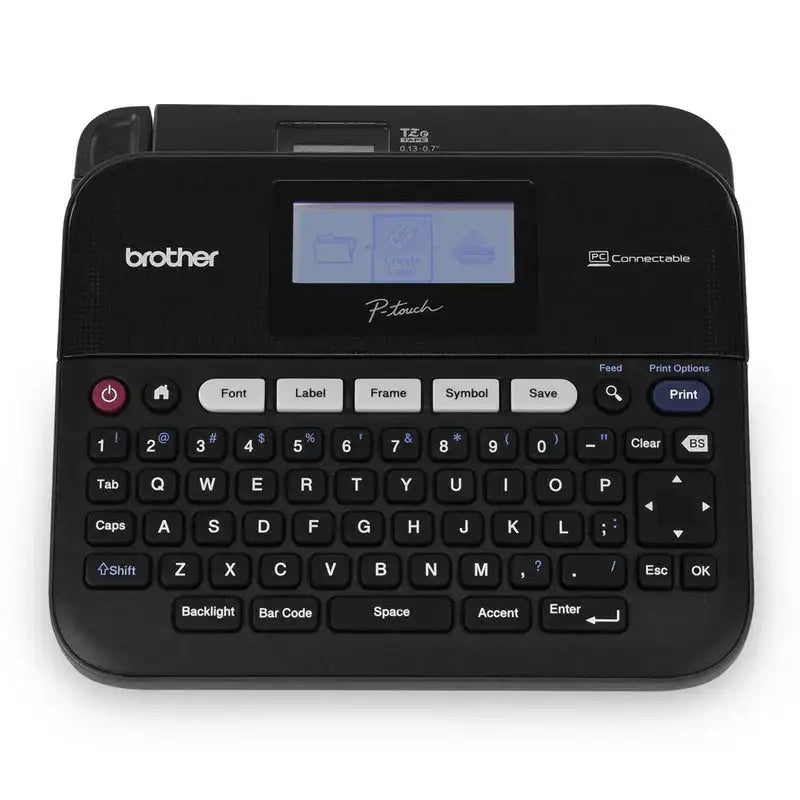Brother PT-D450 Label Printer - 180dpi / 20mm / White - GulfStore.com