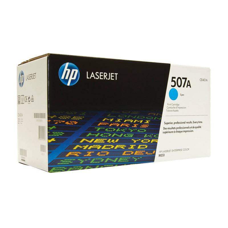 HP 507A Cyan Color - 6K Pages / Cyan Color / Toner Cartridge - GulfStore.com