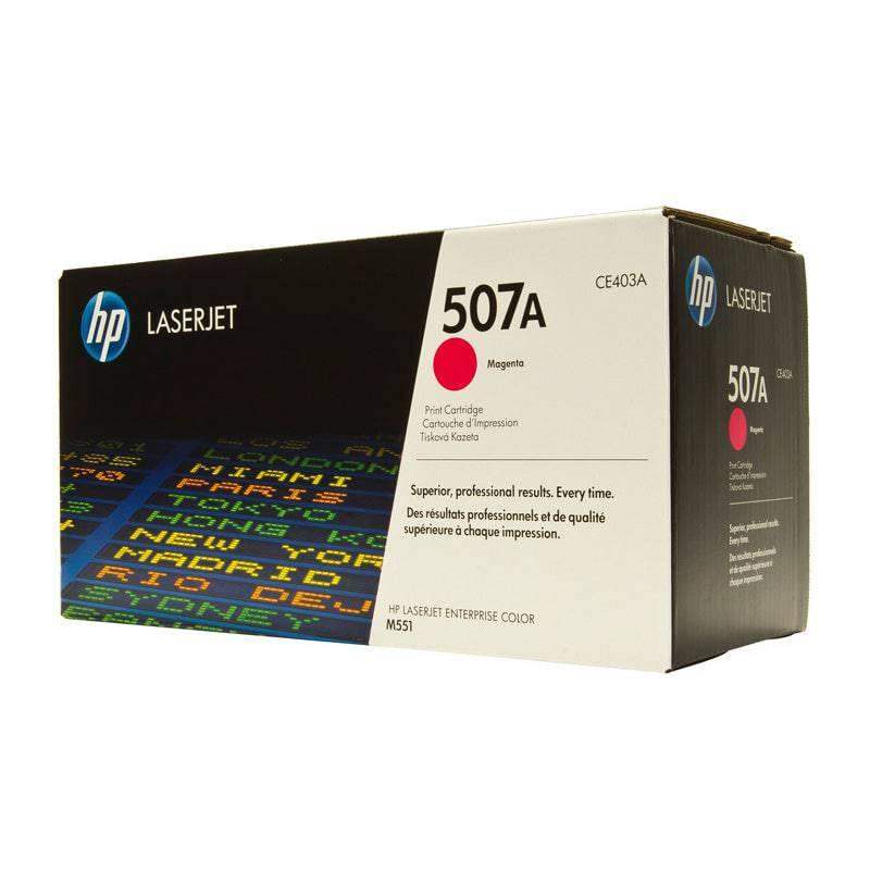 HP 507A Magenta Color - 6K Pages / Magenta Color / Toner Cartridge - GulfStore.com