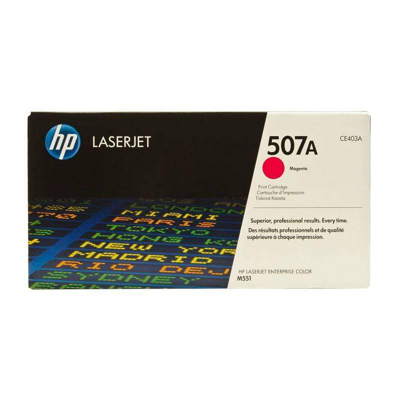 HP 507A Magenta Color - 6K Pages / Magenta Color / Toner Cartridge - GulfStore.com