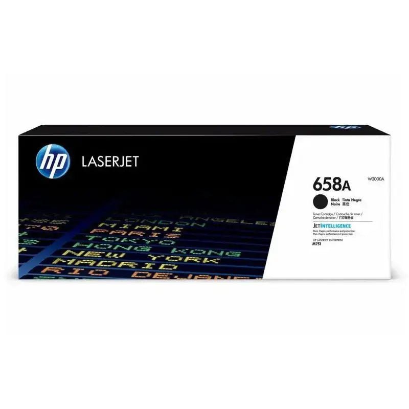 HP 658A Black Original LaserJet Toner Cartridge - 7000 Pages / Black Color / Toner Cartridge - GulfStore.com