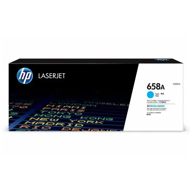 HP 658A Cyan Original LaserJet Toner Cartridge - 6000 Pages / Cyan Color / Toner Cartridge - GulfStore.com