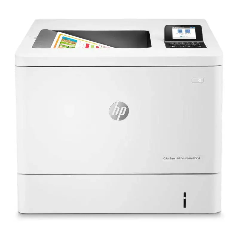 HP Color LaserJet Enterprise M554dn - 33ppm / 1200dpi / A4 / USB / LAN / Color Laser - Printer - GulfStore.com