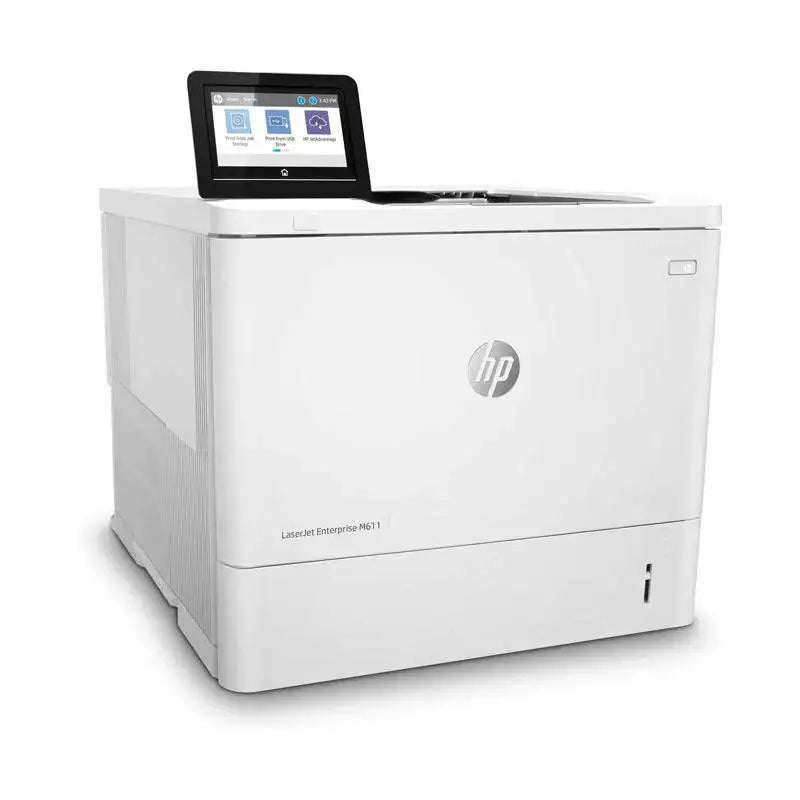 HP LaserJet Enterprise M611dn - 61ppm / 1200dpi / A4 / USB / LAN / Mono Laser - Printer - GulfStore.com