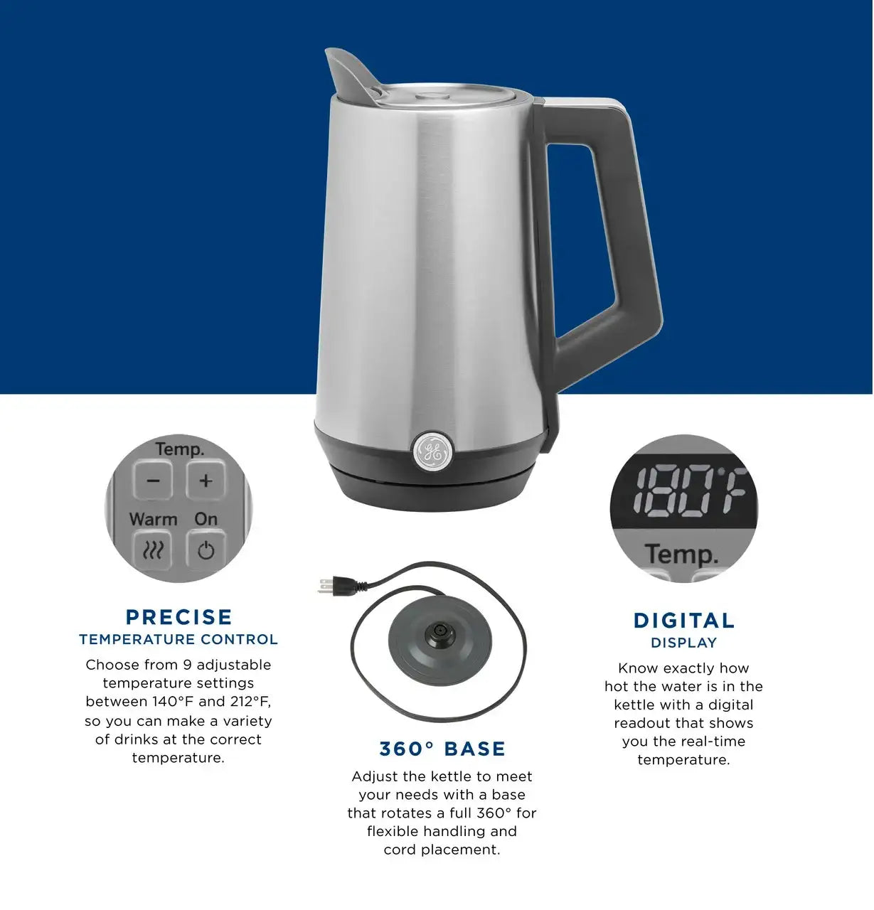 GE Kettle-Digital-G7KD15SSPSS - GulfStore.com