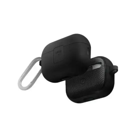 UNIQ CLYDE AIRPODS PRO 2ND GEN LOCK CASE - CHARCOAL (CHARCOAL/DARK GREY) - GulfStore.com