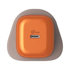 UM73UKM| Momax 1-Charge 45W 1-Port GaN Charger 1x USB-C | UK | Orange - GulfStore.com