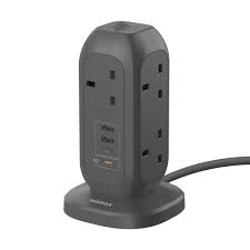 US18UKE| Momax ONEPLUG 7-Outlet Power Strip With USB - GulfStore.com