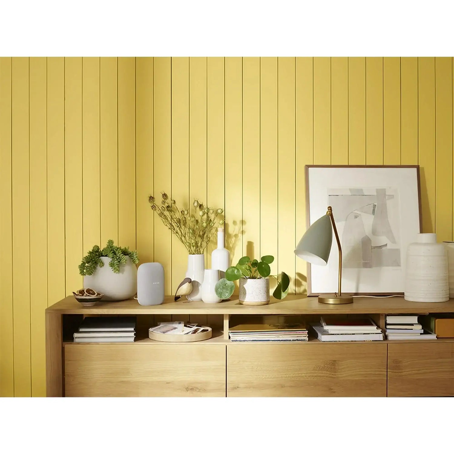 GA3A000484A09 | Google Home Voice -Activated Speaker | White - GulfStore.com