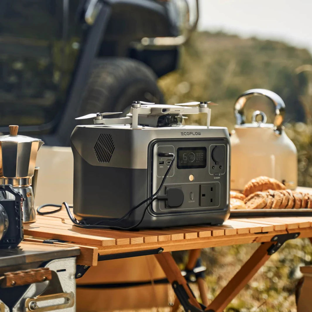ZMR610-B-UK | EcoFlow RIVER 2 Max Portable Power Station 512 WH , 500 W - GulfStore.com