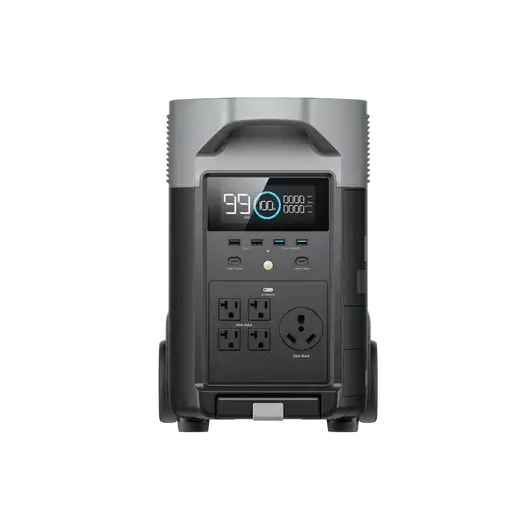 EcoFlow DELTA Pro Portable Power Station 3600Wh capacity 3600Wh output, X-Boost up to 4500W - GulfStore.com