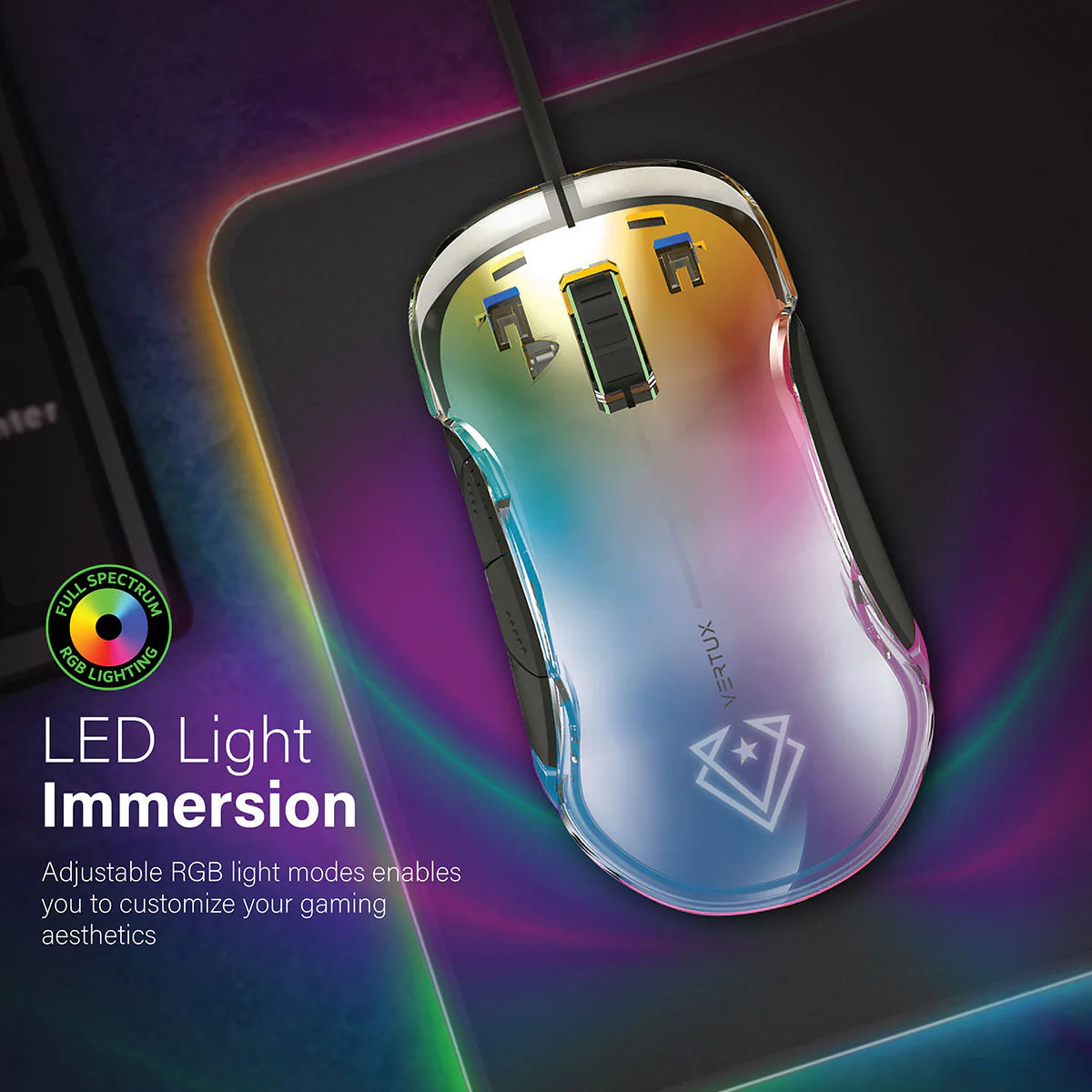 فأرة ألعاب VERTUX-Optimum Tracking بخمسة أزرار