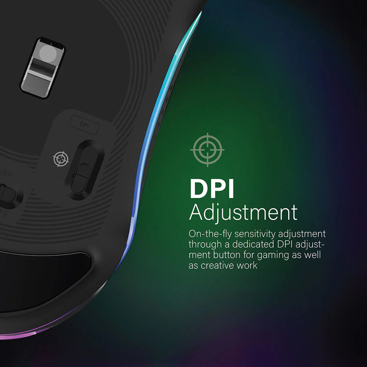 فأرة ألعاب VERTUX-Optimum Tracking بخمسة أزرار