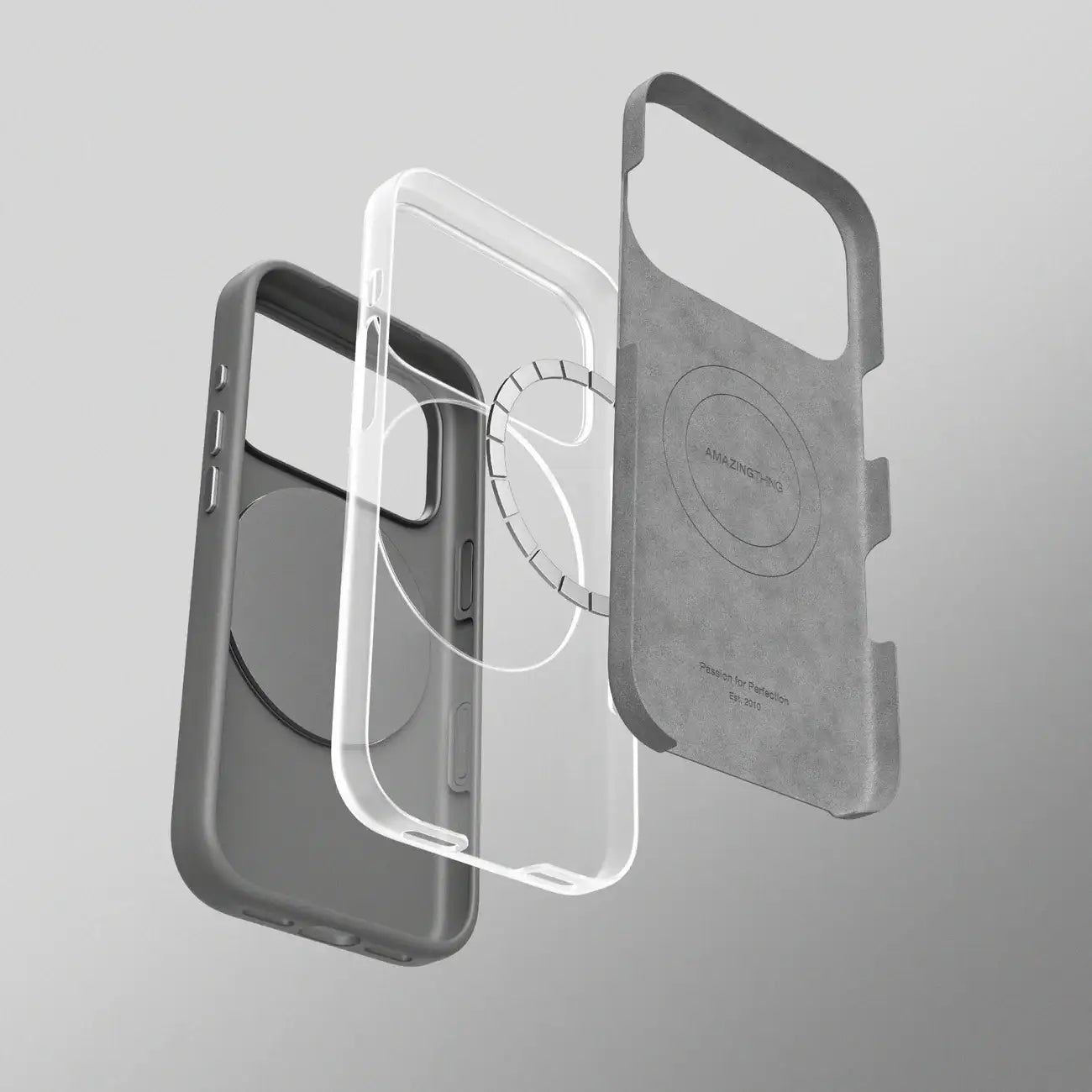 AMAZINGTHING | 18741 | CLOUDIE Magspin Drop Proof Case For IPhone 17 Pro Max 6.9