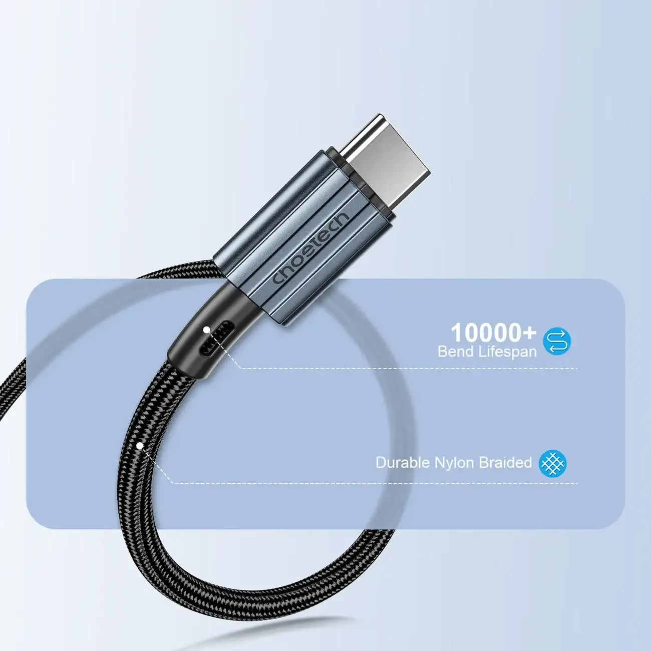 xcc-1014 choetech USB C TO C cable 1.2m - GulfStore.com