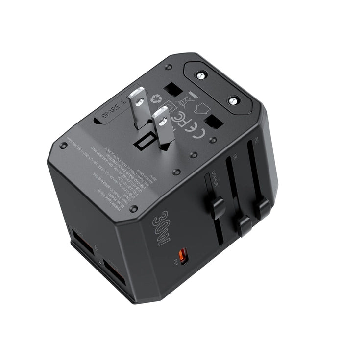 PD6041 , Chotech PD30W C+2A Travel Wall Charger , black