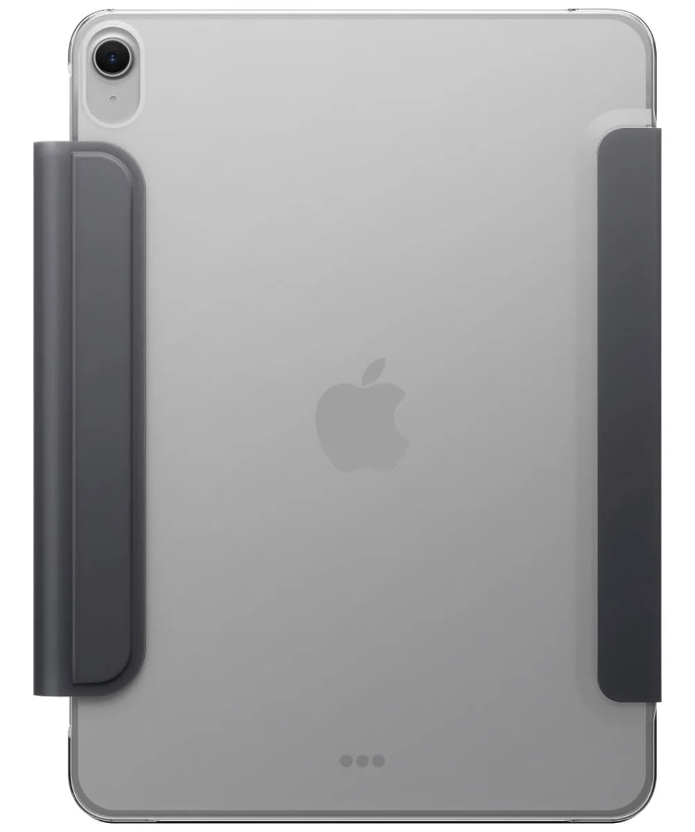 Uniq Camden Lite Case With Detachable Pencil Sleeve for iPad 11" (A16) - Charcoal Grey