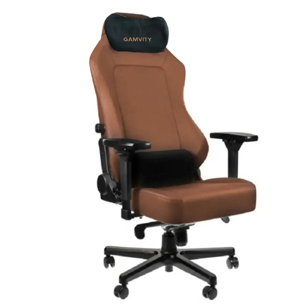 Gamvity Hero Series Gaming Chair - Brown - GulfStore.com