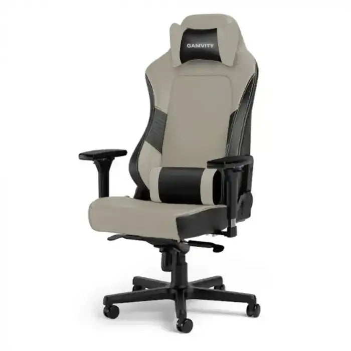 Gamvity Hero Series Gaming Chair - Gray/black - GulfStore.com