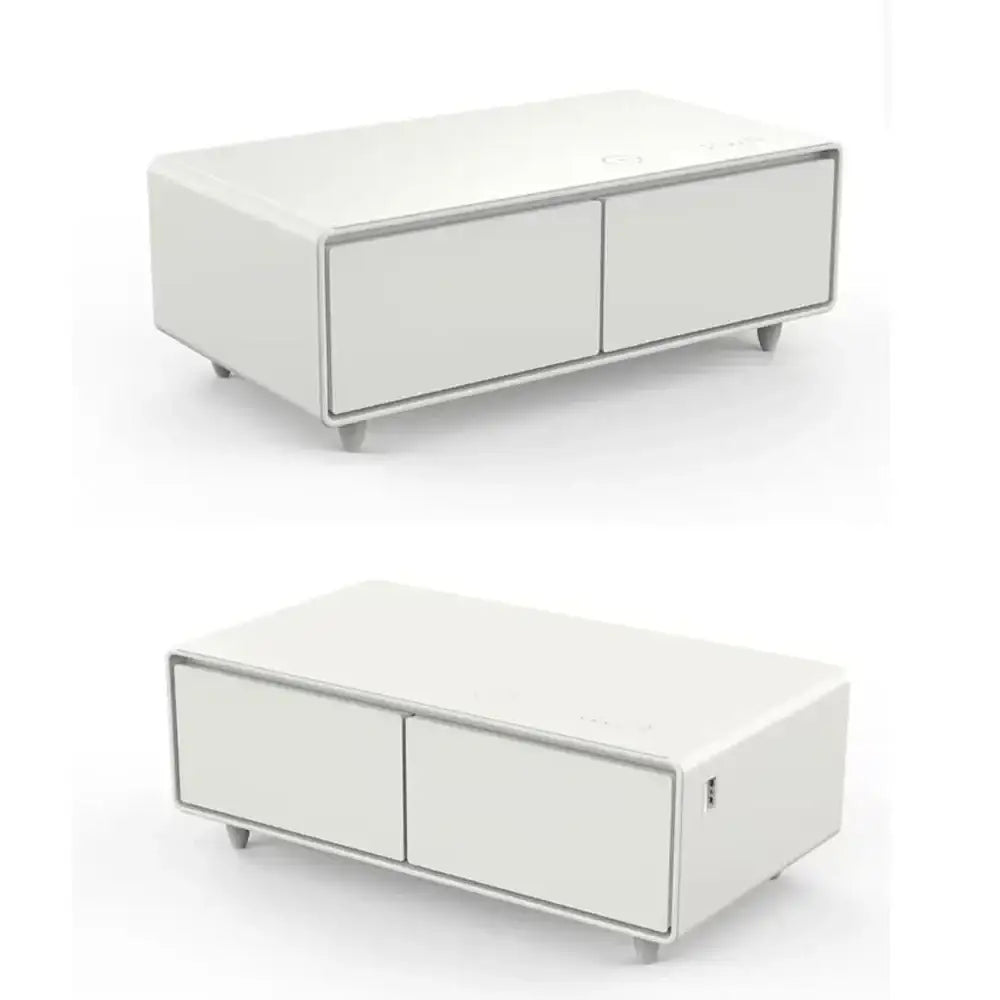 Gamvity Newest Luxury Pro Version Smart Coffee Table 135l Refrigerator (Tb135) - Pure White - GulfStore.com