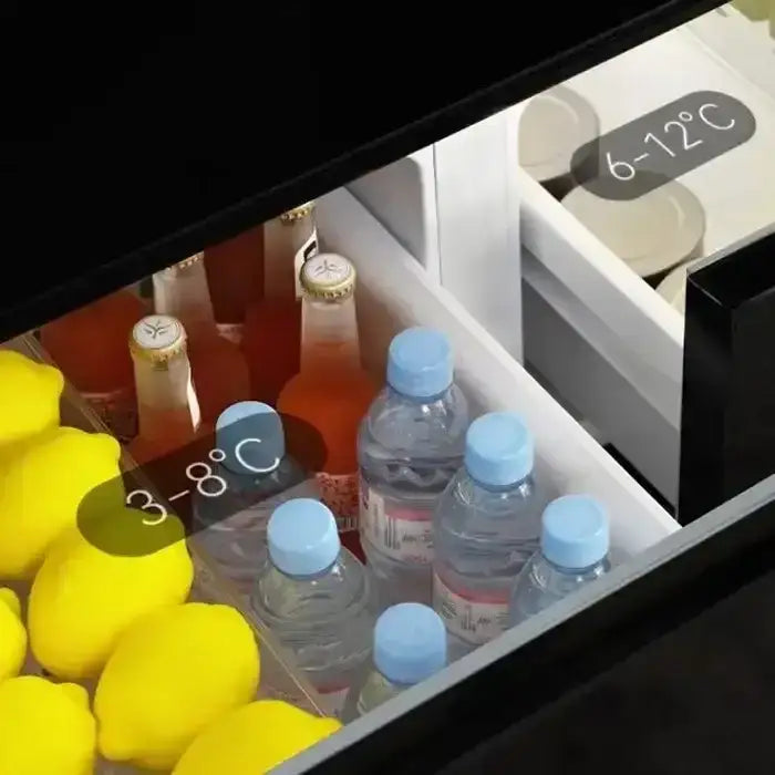 GAMVITY NEWEST LUXURY PRO VERSION SMART COFFEE TABLE 135L REFRIGERATOR (TB135) - WOODEN - GulfStore.com