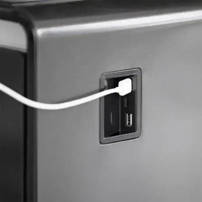 GAMVITY NEWEST LUXURY PRO VERSION SMART COFFEE TABLE 135L REFRIGERATOR (TB135) - WOODEN - GulfStore.com