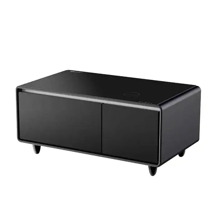 Gamvity Smart Coffee Table With 93l Refrigerator Frozen & fridge Drawer Tb90 - Black - GulfStore.com