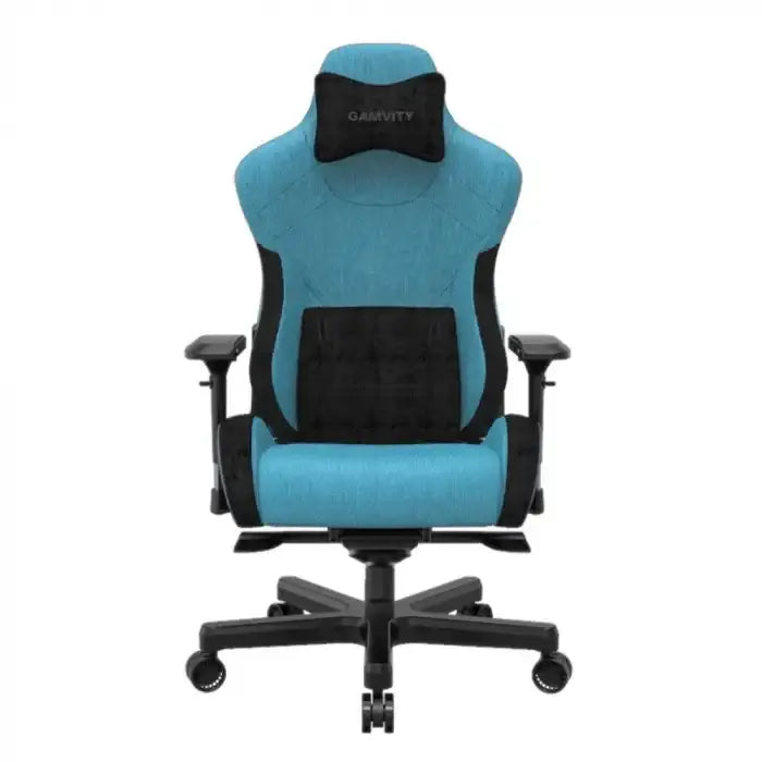 Gamvity T-pro Series Gaming Chair - Blue/black - GulfStore.com
