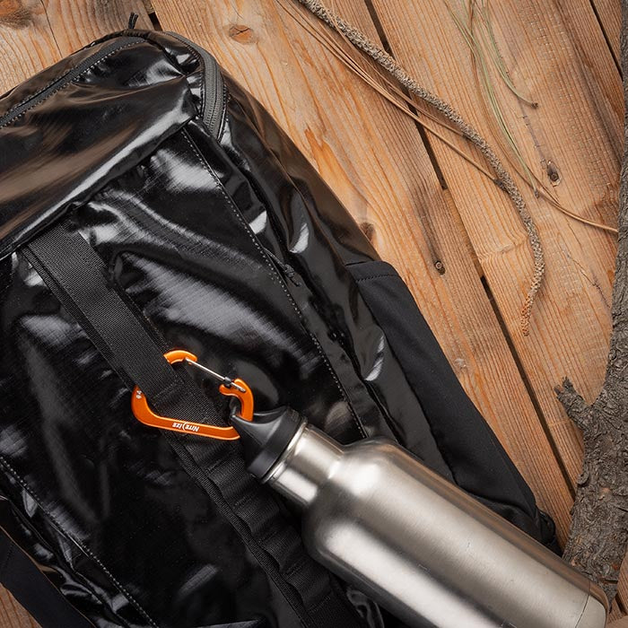 NiteIze | CSLA3-19-R6 | NiteIze SlideLock® Carabiner Aluminum | Orange