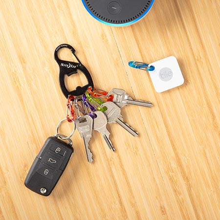 NiteIze | KRB2-01-R6 | NiteIze KeyRack+™ S-Biner® |Black