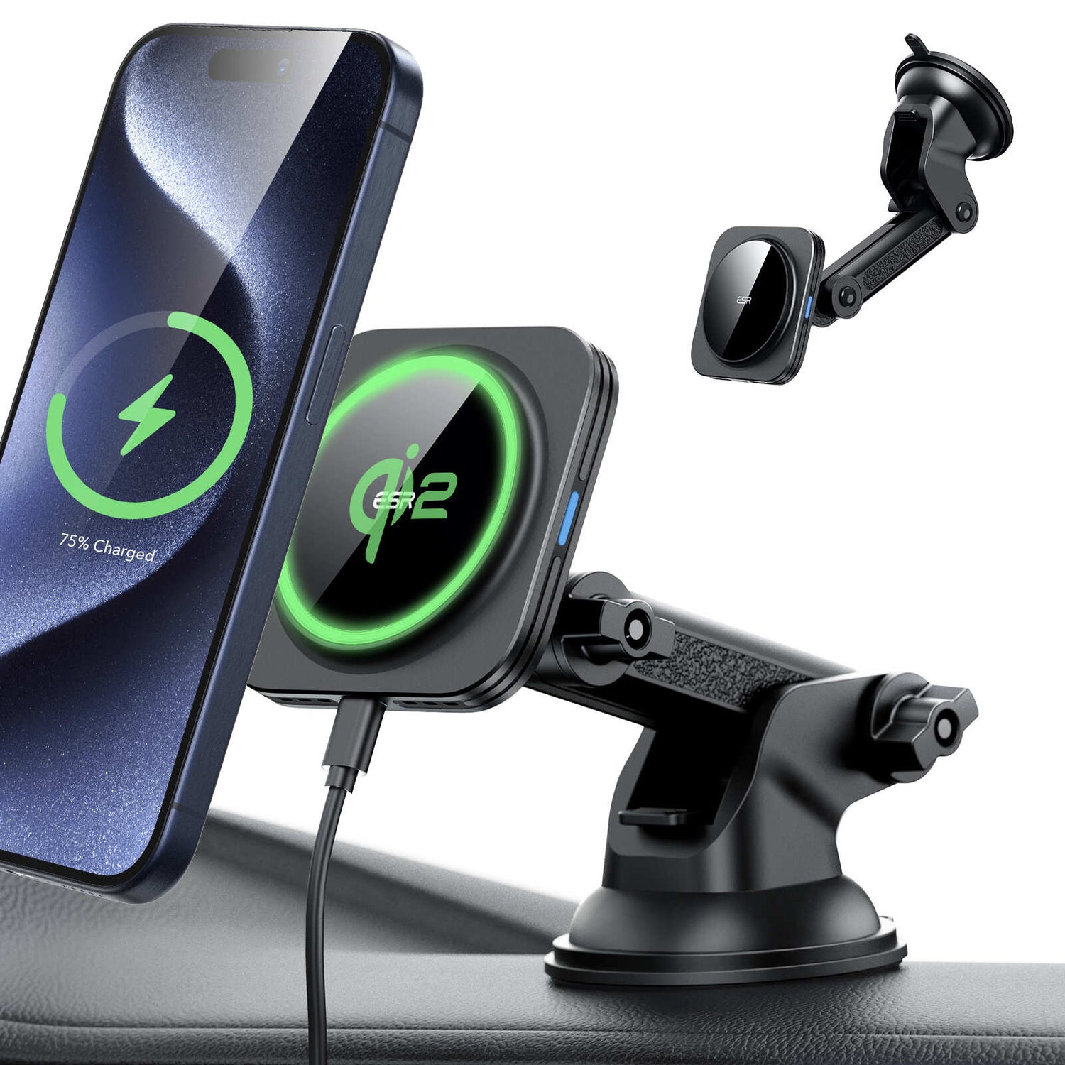 ESR | 3C072005302 | ESR Dashboard Wireless Charger Qi2