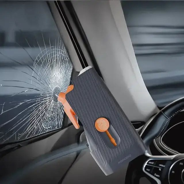 Porodo Lifestyle Vehicle Emergency Safety Kit with Tool Cleaners, (PD-LFST169-BK) - GulfStore.com