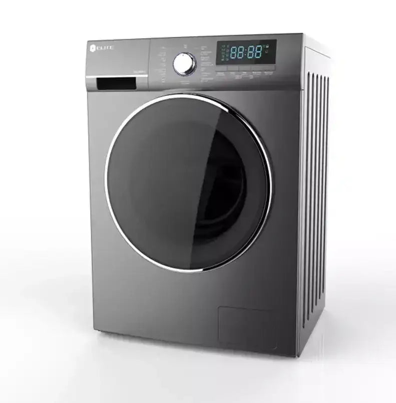 Elite Wshr FL 10Kg/1400rpm/16 Programs/Memory/Delay/Child Lock/Dark Grey - GulfStore.com