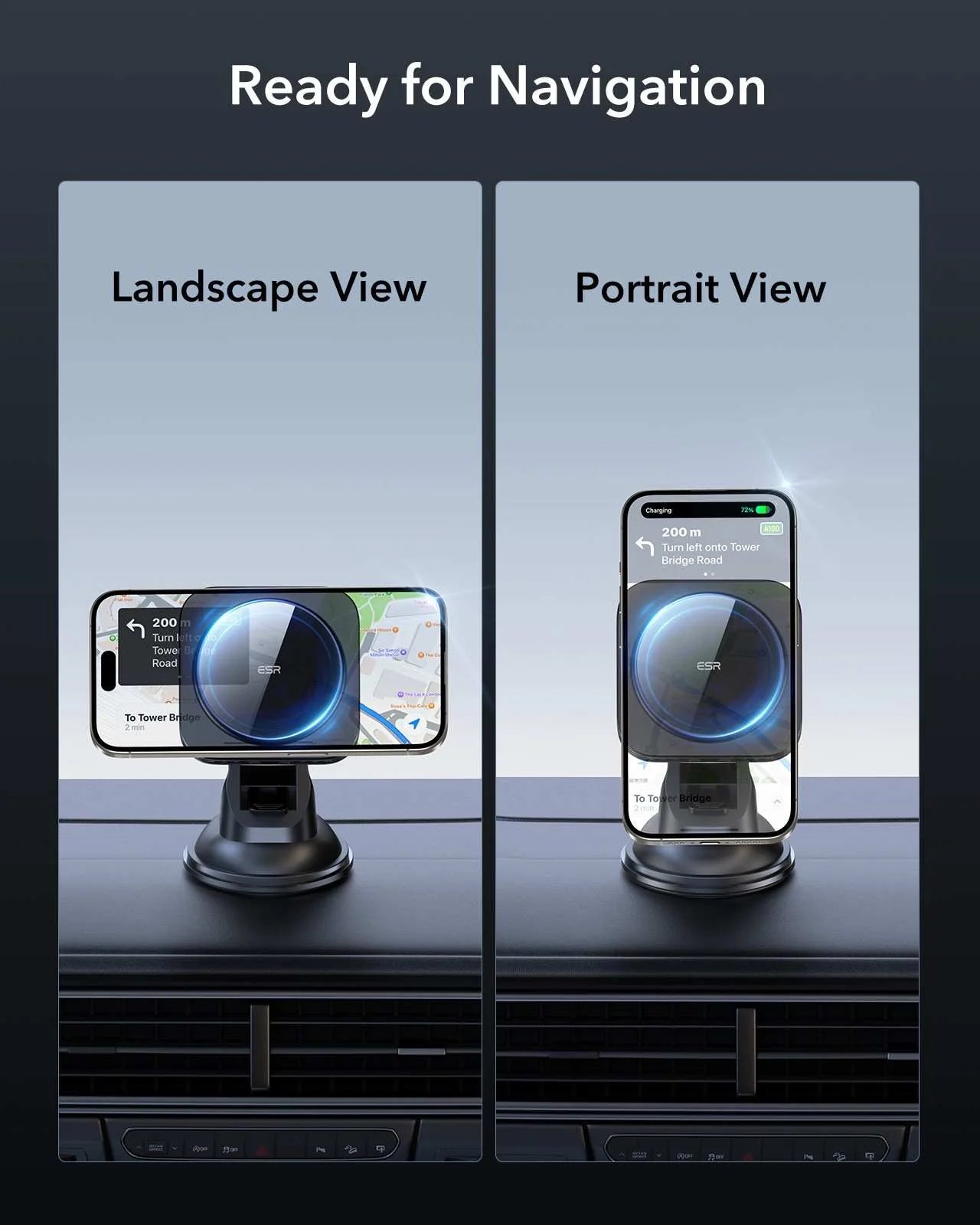 ESR | 3C072005302 | ESR Dashboard Wireless Charger Qi2